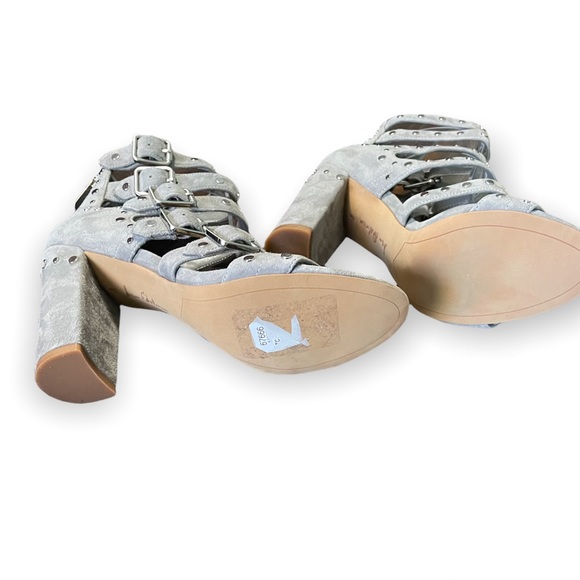 Sam Edelman for Women York Grey Stud Heels Size 8 - Picture 3 of 7